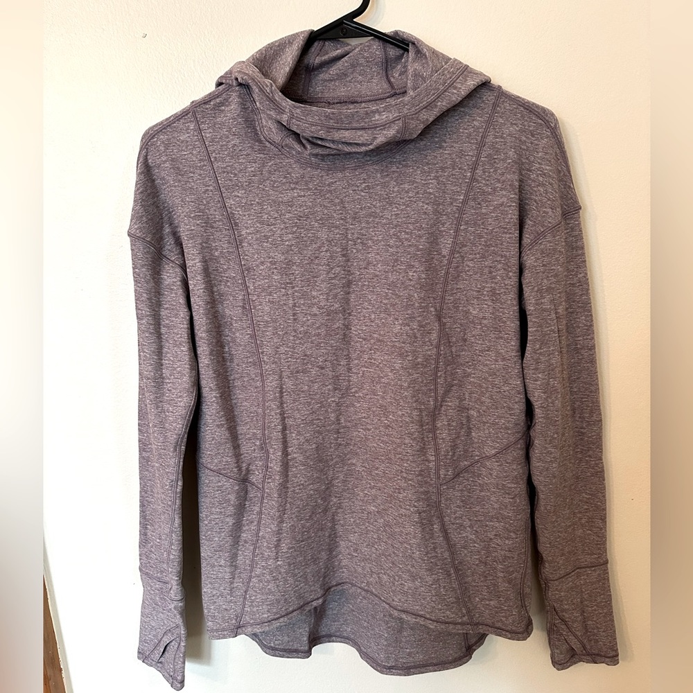 Lululemon Cowl Neck Hooded Sweatshirt. Size XS